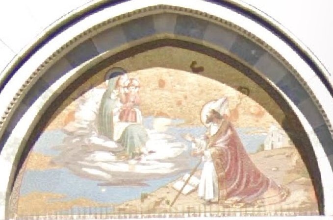 La Vergine e il Bambino con sant'Agostino