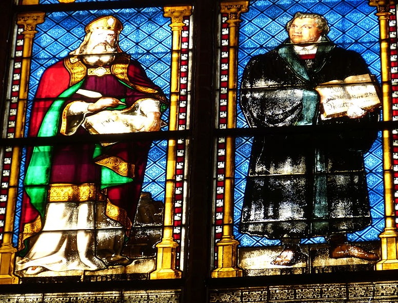 Agostino vescovo e Martin Lutero