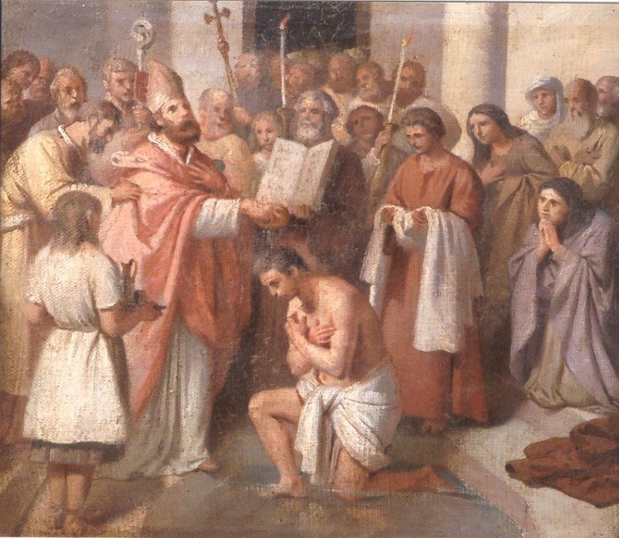 Battesimo di Agostino