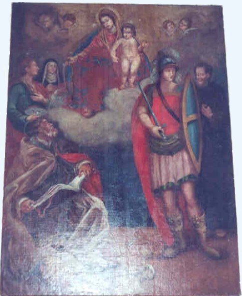 Madonna della cintura con Agostino e santi