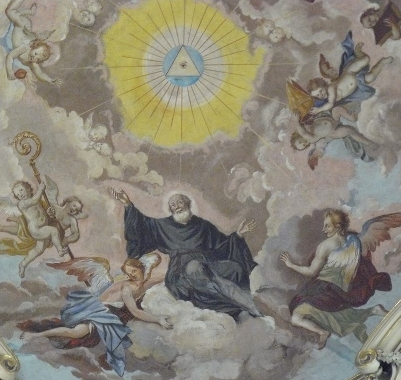 Sant'Agostino in gloria ascende in cielo
