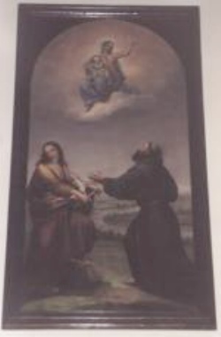 La Vergine con Agostino e san Giovanni
