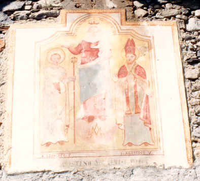 Sant'Agostino e san Giuseppe con la vergine e il Bambino