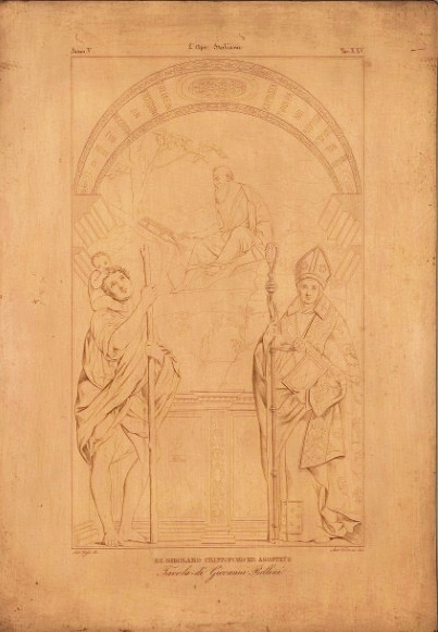 San Girolamo fra i santi Agostino e Cristoforo