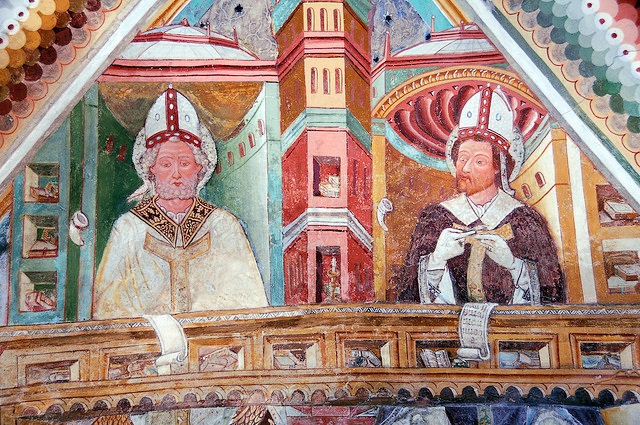 Sant'Agostino e sant'Ambrogio Dottori della Chiesa