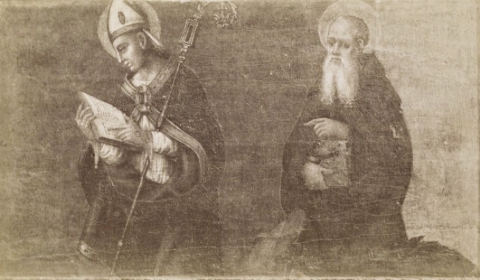 Sant'Agostino e sant'Antonio Abate
