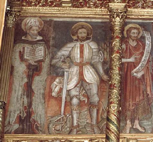 Sant'Agostino vescovo e altri santi