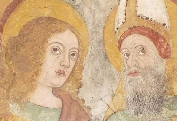 San Giovanni evangelista e Sant'Agostino di Ippona