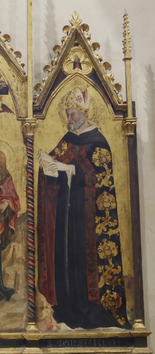 Sant'Agostino (pannello laterale)