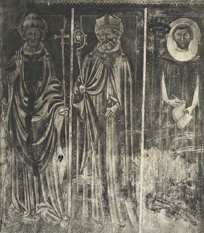 San Gregorio Magno,Sant'Agostino,San Girolamo