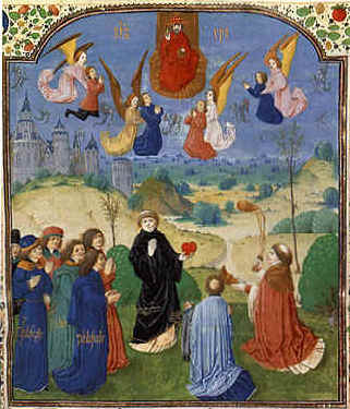 Agostino e gli errori pagani di Scuola fiamminga (1460-1470), Parigi ms. 17