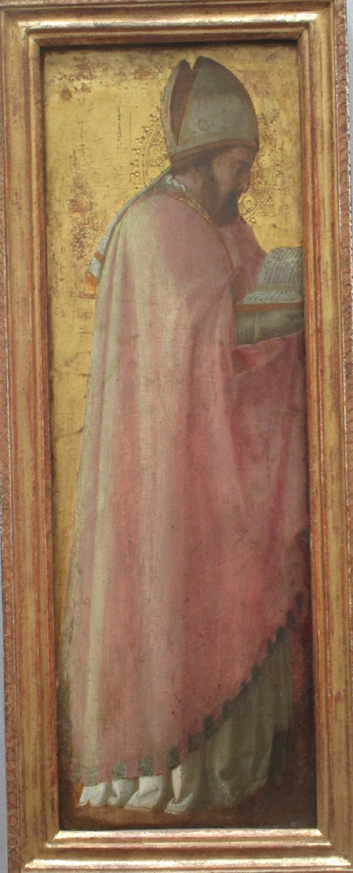 Sant'Agostino vescovo di Tommaso Masaccio a Berlino, Staatliche Museen
