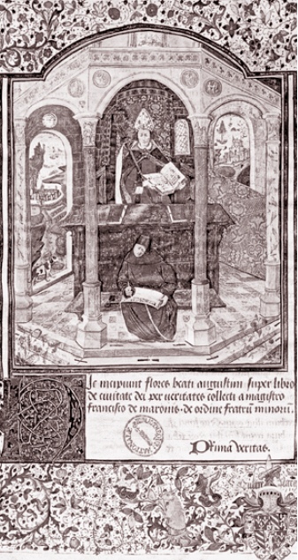 Sant'Agostino e Francesco de Mayronis