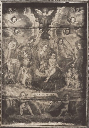Madonna del Soccorso tra santa Monica e san Michele Arcangelo