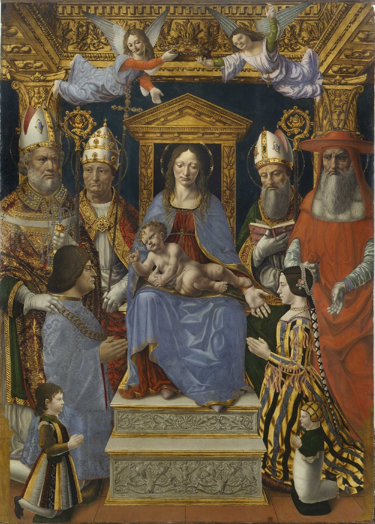 Madonna con Bambino e santi Dottori della Chiesa