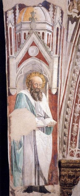 Piero della Francesca, Sant'Agostino opera conservata ad Arezzo
