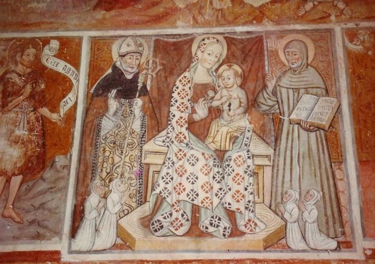 La Vergine con i santi Agostino e Bernardino