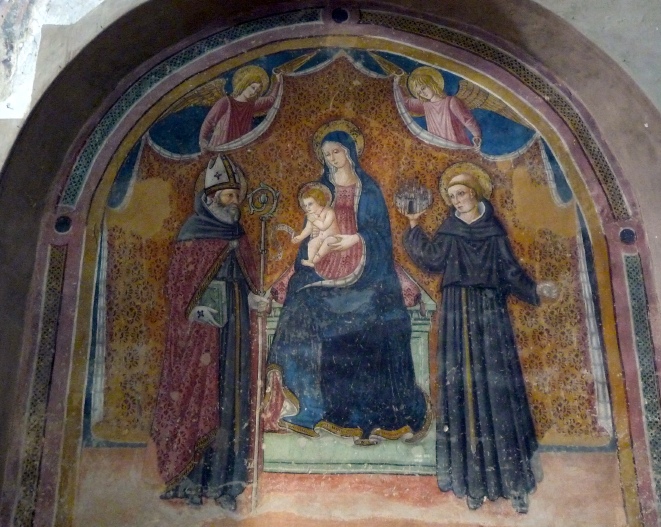 Madonna col Bambino fra S. Agostino e il Beato Angelo da Foligno