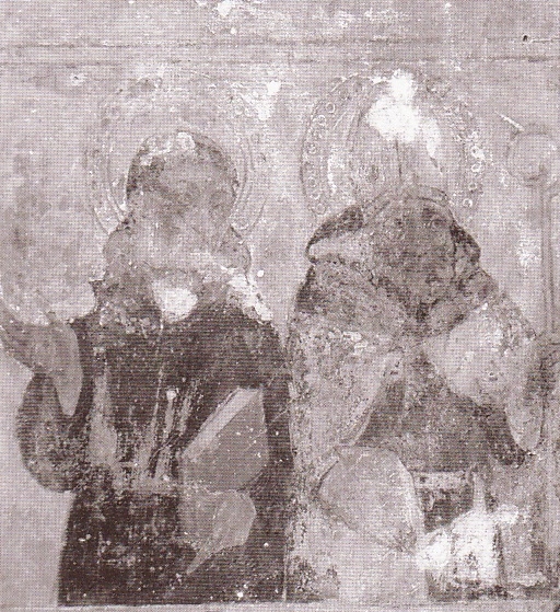 Sant'Agostino con san Nicola da Tolentino
