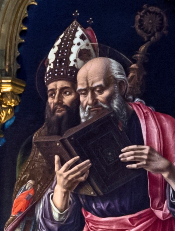 Trittico di san Marco con Agostino e santi