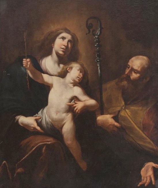 Madonna con il Bambino e sant'Agostino