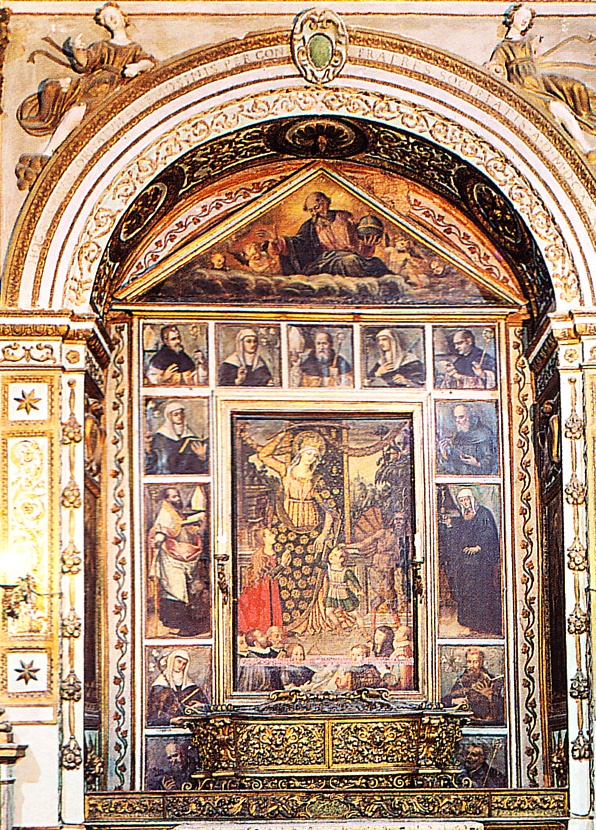 Pala della Madonna del Soccorso con Agostino e santi agostiniani