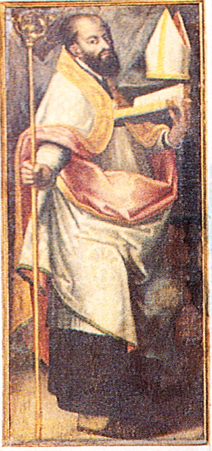 Pala della Madonna del Soccorso: particolare di Agostino