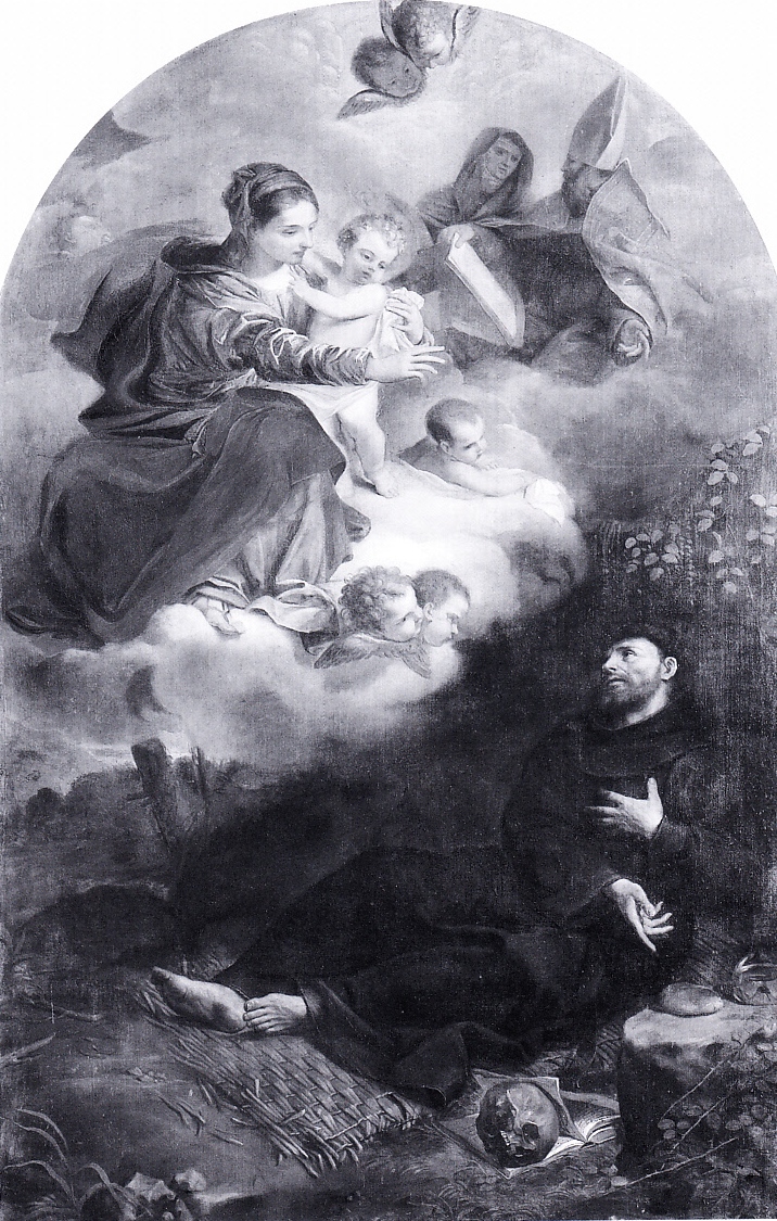 La Vergine e sant'Agostino appaiono a san Nicola ammalato