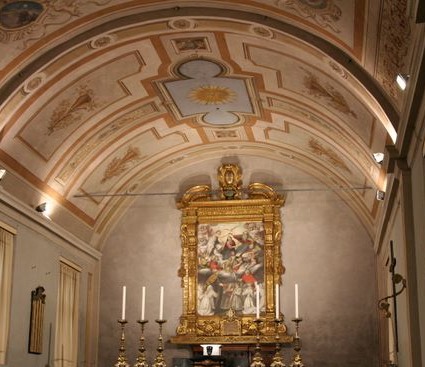 Incoronazione della Vergine fra Sant'Agostino e San Bonaventura a Trecate