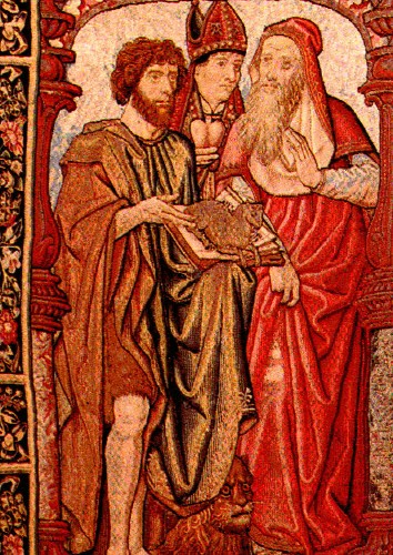 Agostino con san Giovanni Battista e Gerolamo