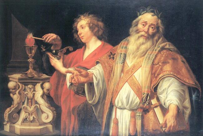 Allegoria degli insegnamenti di Sant'Agostino