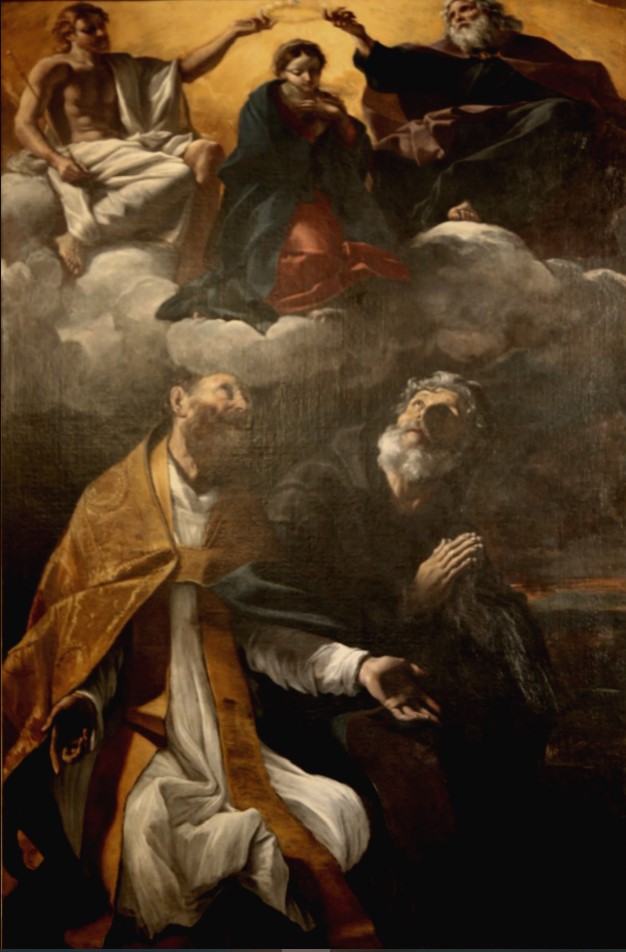 Incoronazione della Vergine con Agostino e san Guglielmo