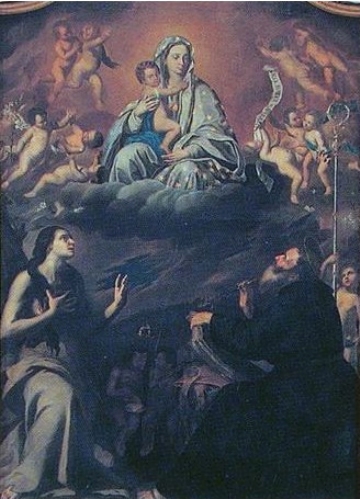 Madonna con il Bambino e i santi Agostino e Maria Egiziaca