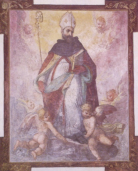 Sant'Agostino vescovo e Dottore della Chiesa