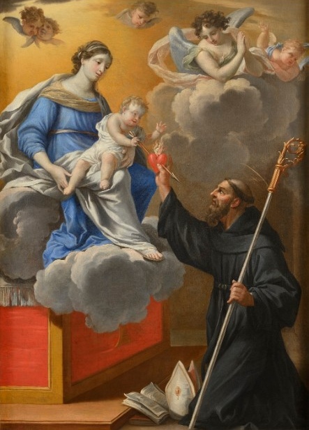 La Vergine con Agostino ferito dall'amore del Bambino