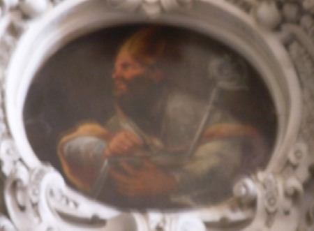 Sant'Agostino vescovo e Dottore della Chiesa di Andrea Pozzo a Lecce