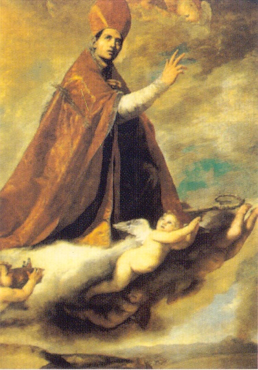 Sant'Agostino vescovo di Jos de Ribera detto lo Spagnoletto