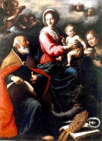 Madonna con Bambino e i santi Agostino e Maddalena