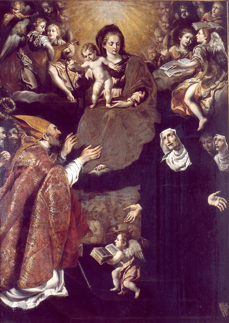 Madonna della Cintura con il Bambino tra S. Agostino e S. Monica