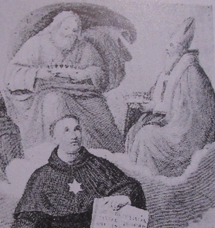 Triplice incoronazione di san Nicola con la Vergine, Agostino e Iddio Padre