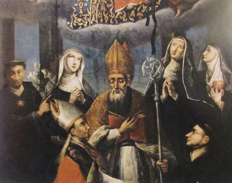 Madonna della cintura con i santi Agostino, Nicola da Tolentino, Tommaso da Villanova, Chiara da Montefalco, Monica, Rita e Guglielmo di Malavalle
