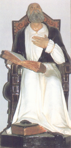 Sant'Agostino in trono di ignoto Maestro di Vigevano