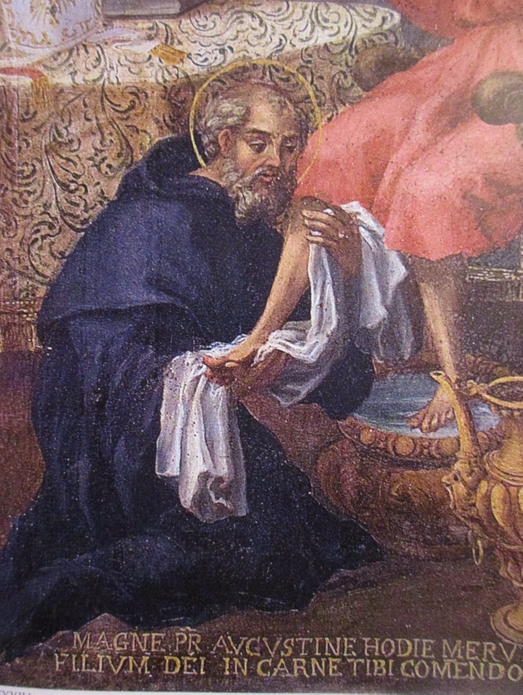 Sant'Agostino e il Cristo pellegrino