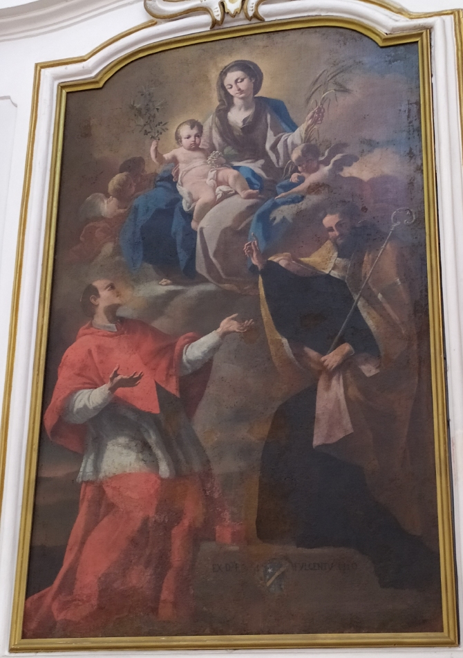 Madonna della Provvidenza con Sant'Agostino e san Carlo Borromeo