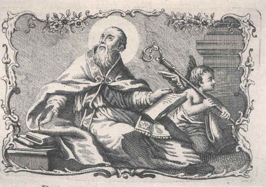 Agostino vescovo a Tolentino