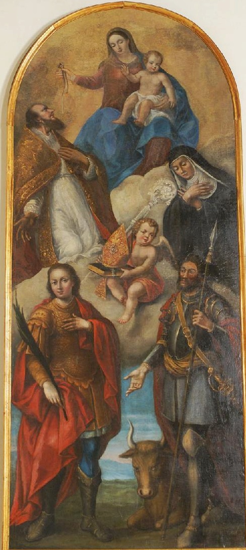 Madonna della cintura con i santi Agostino e Monica
