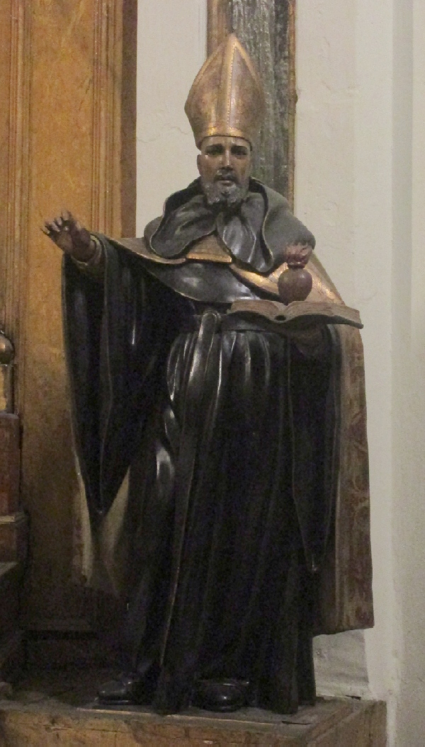 Agostino cardioforo nella chiesa di san Jos a Madrid