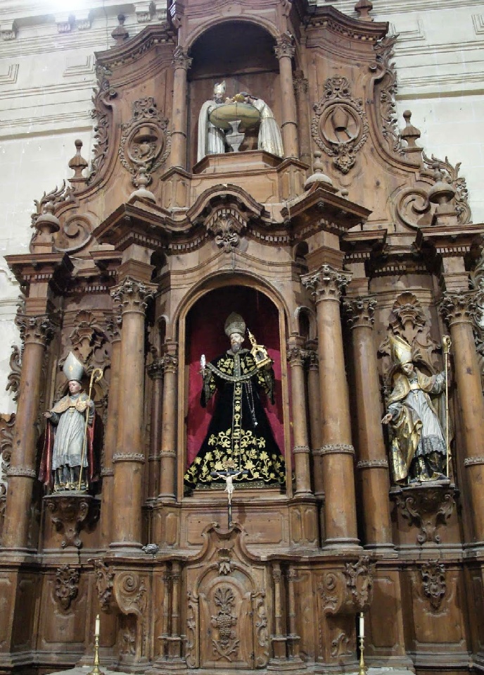 La pala d'altare di sant'Agostino