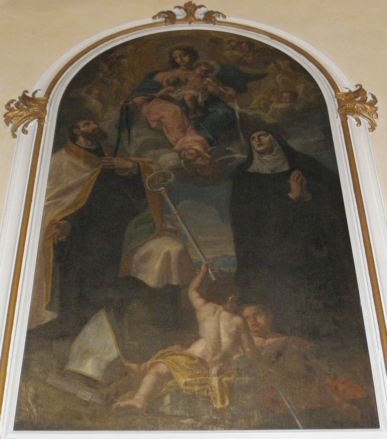 Madonna della cintura tra i santi Monica e Agostino