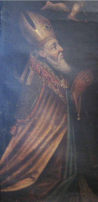 Sant'Agostino in preghiera